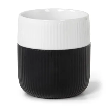Fluted Contrast krus - Jet - Royal Copenhagen