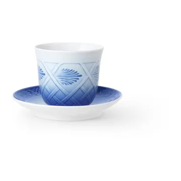 Kopp og tallerken 2022 - hvit - Royal Copenhagen