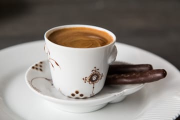 Multicoloured Elements mocca espressokopp og fat - 10 cl - Royal Copenhagen