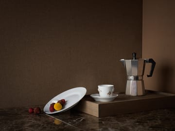 Multicoloured Elements mocca espressokopp og fat - 10 cl - Royal Copenhagen