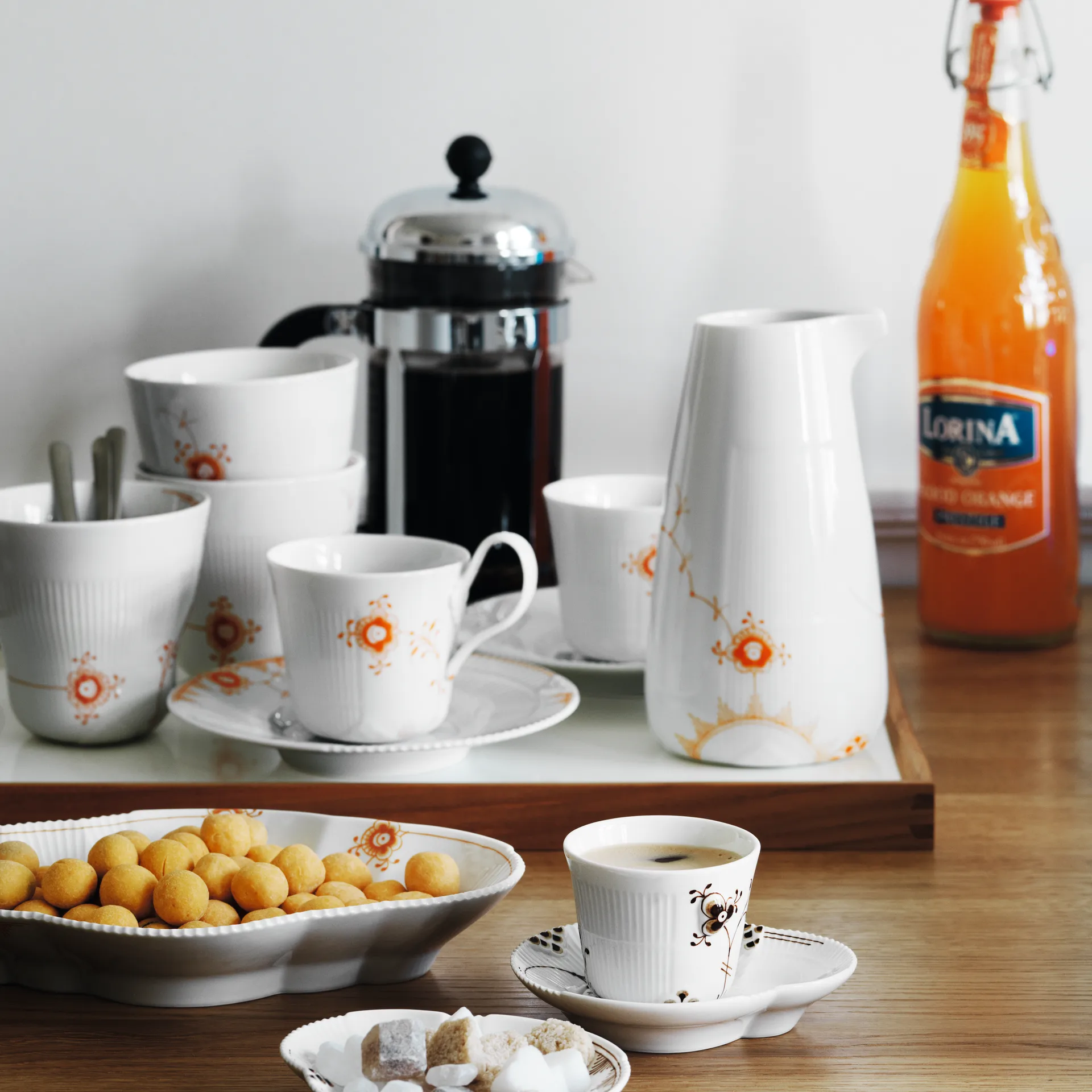 Multicoloured Elements mugge, 70 cl Royal Copenhagen