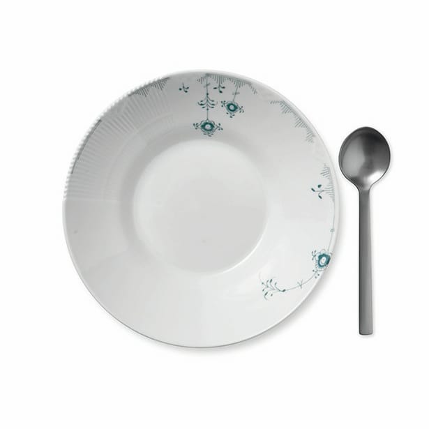 Multicoloured Elements salviagrønn dyp tallerken, 24,5 cm Royal Copenhagen
