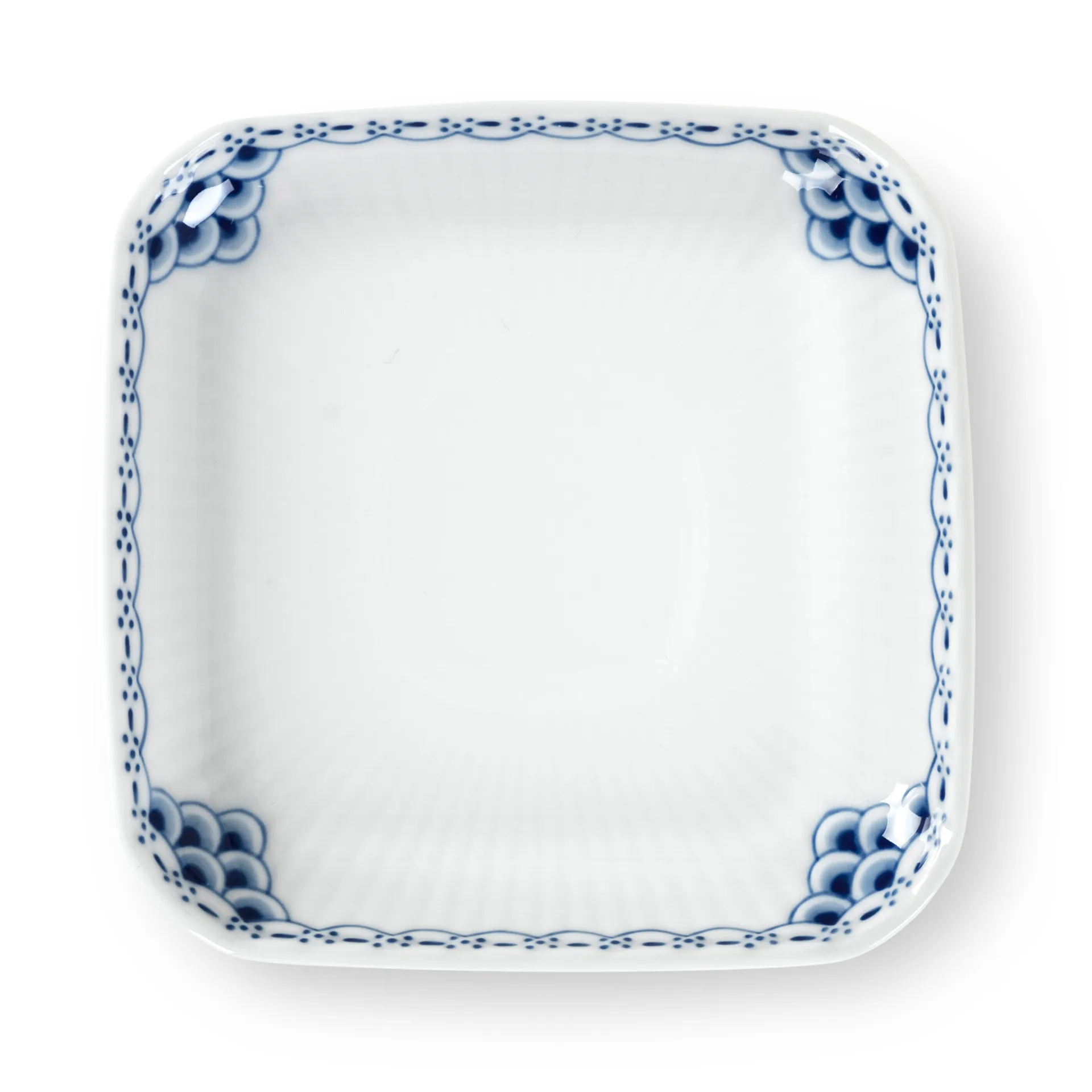 Princess firkantet asjett, Ø 10 cm Royal Copenhagen