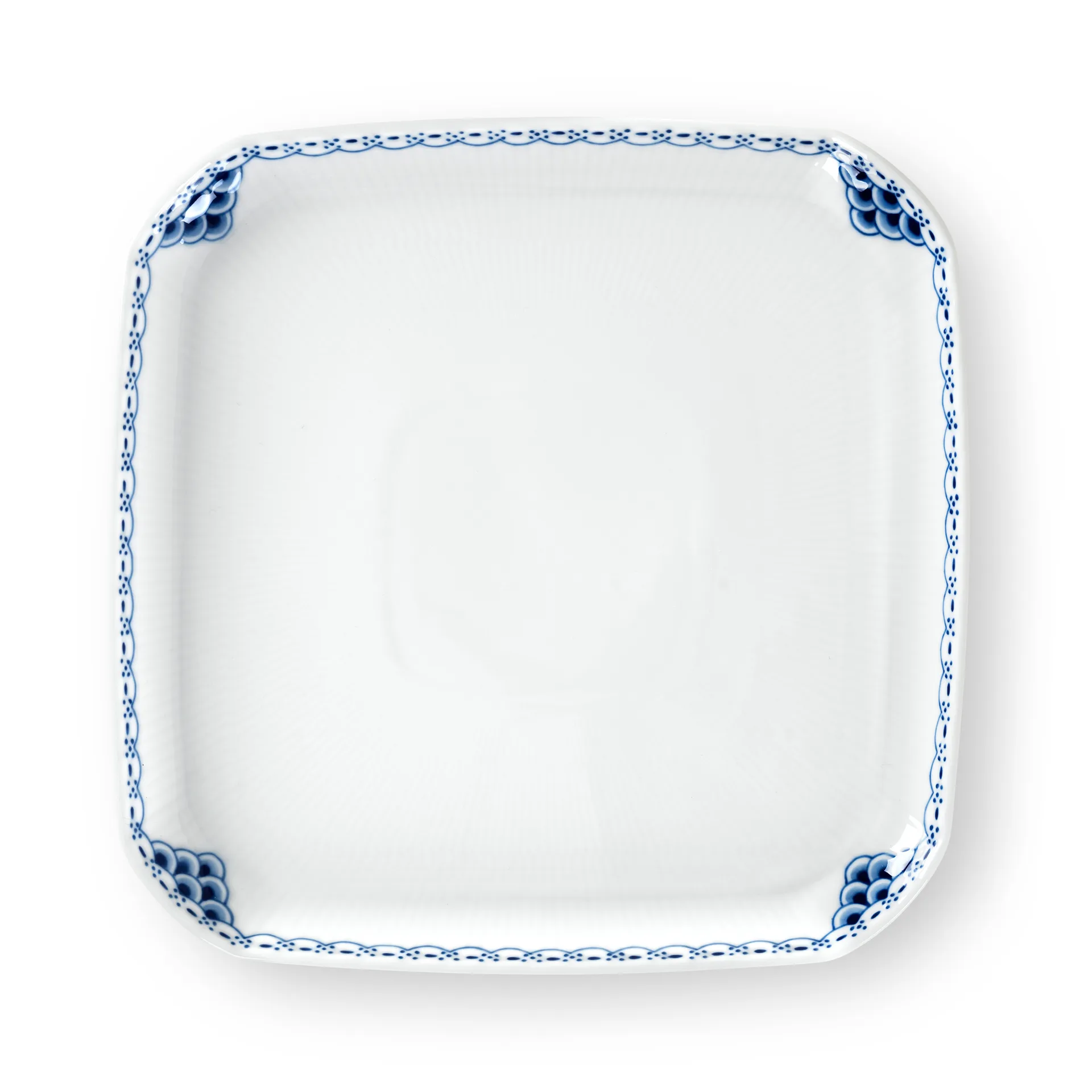 Princess firkantet tallerken, Ø 21 cm Royal Copenhagen