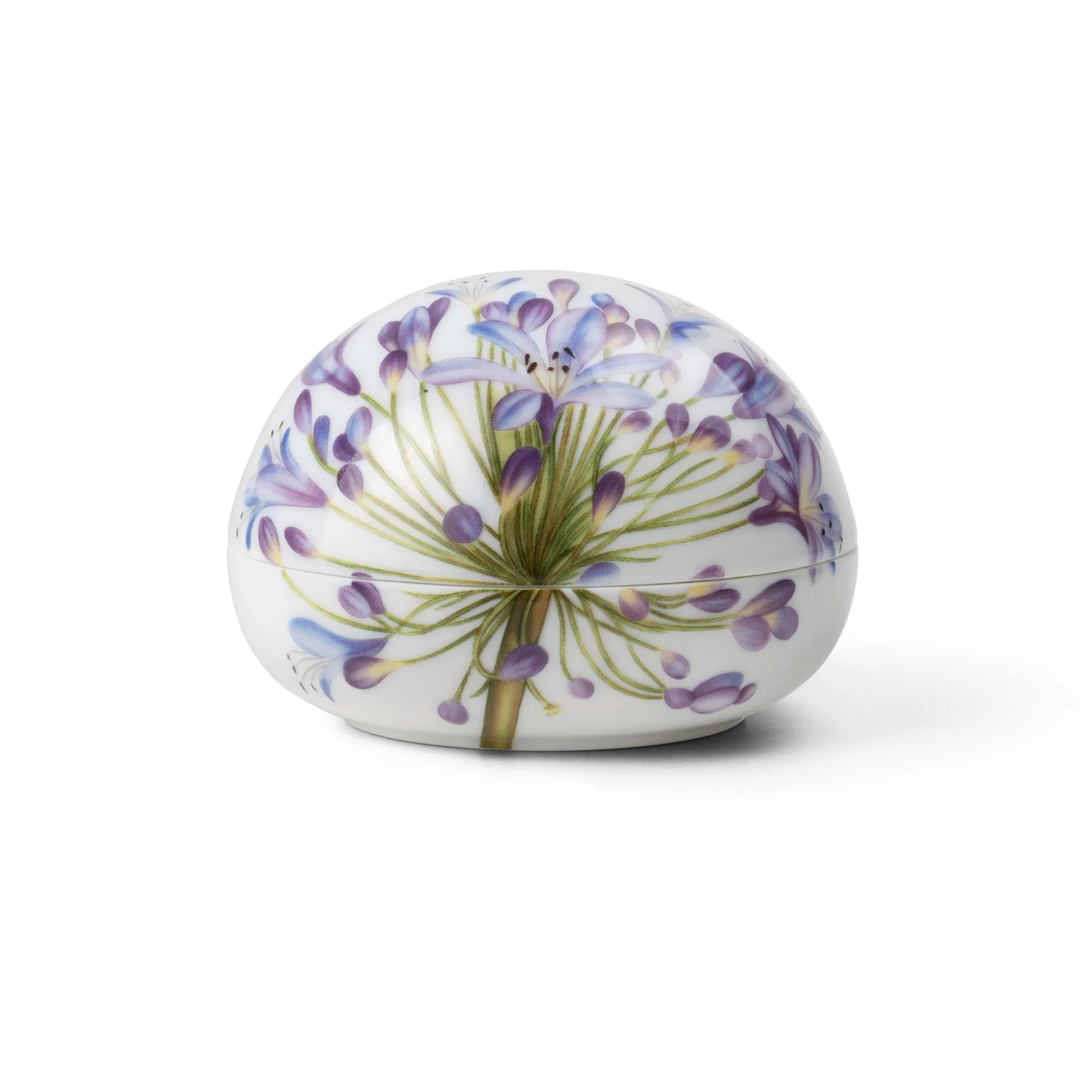 Royal Copenhagen Bonbonniere Ø 10 cm 2023, Afrikas blå lilje Royal Copenhagen