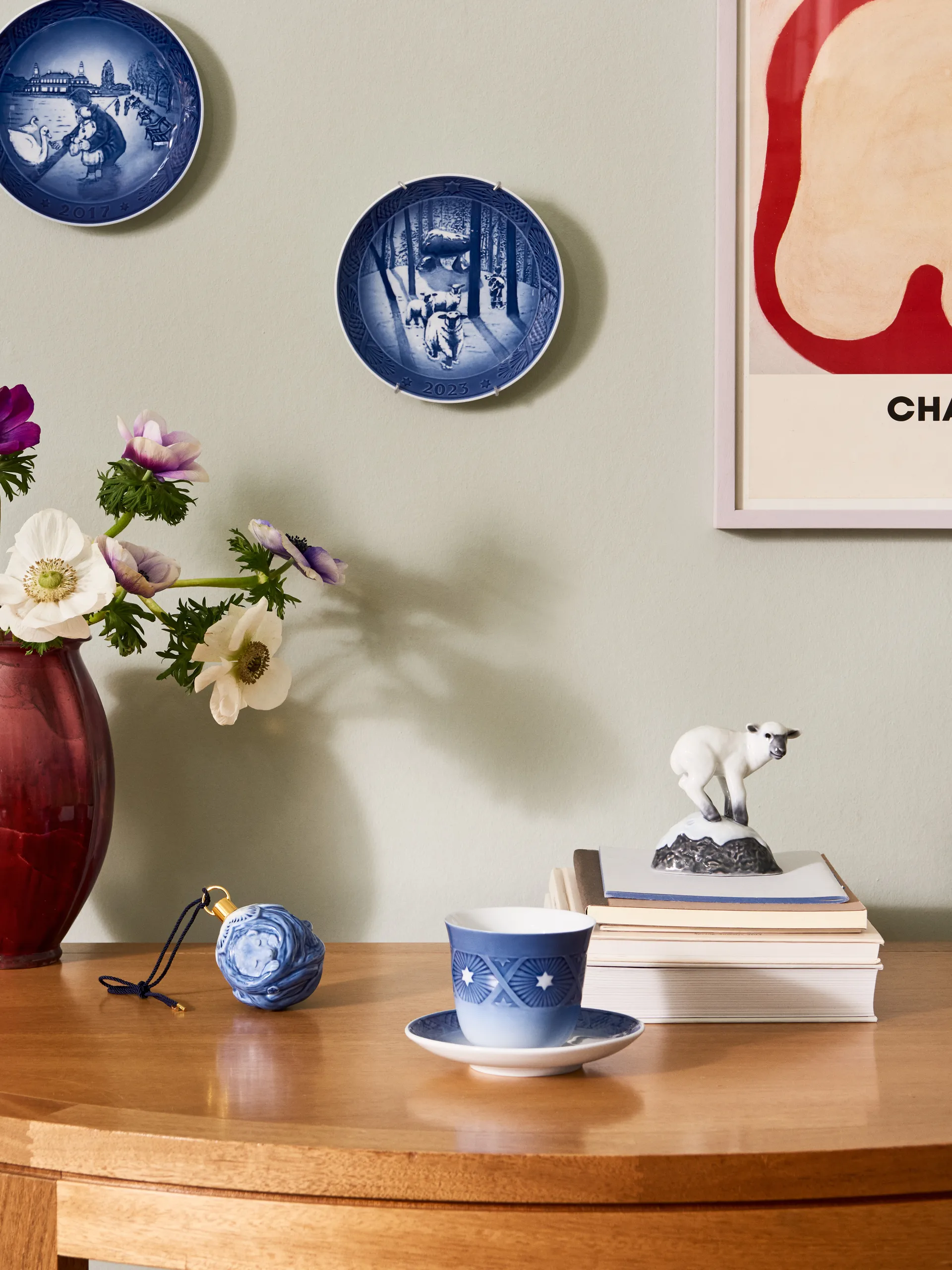 Royal Copenhagen Collectibles årsfigur 2023, Lam 11 cm Royal Copenhagen