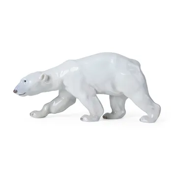 Royal Copenhagen dekorasjon gående isbjørn - 14 cm - Royal Copenhagen