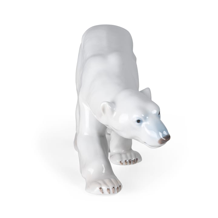 Royal Copenhagen dekorasjon gående isbjørn - 14 cm - Royal Copenhagen