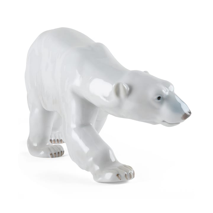 Royal Copenhagen dekorasjon gående isbjørn - 14 cm - Royal Copenhagen
