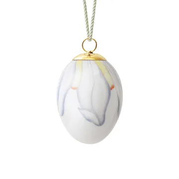 Royal Copenhagen påskeegg 2022 6 cm - Poetens påskelilje kronblad - Royal Copenhagen