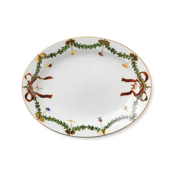 Star Fluted Christmas fat - Ø 37 cm - Royal Copenhagen