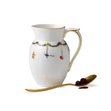 Star Fluted Christmas kanne - 90 cl - Royal Copenhagen