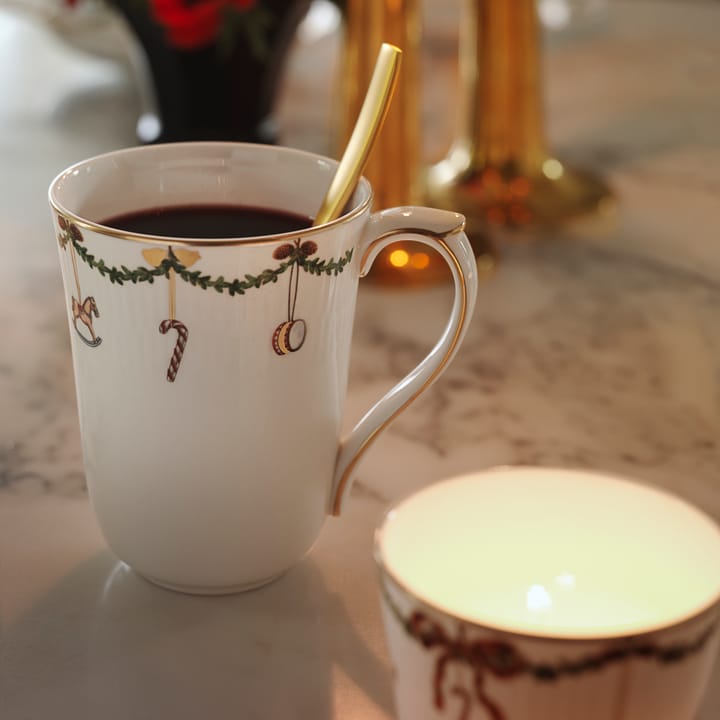 Star Fluted Christmas kopp 2 stk, 33 cl Royal Copenhagen