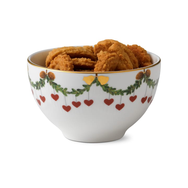 Star Fluted Christmas serveringsskål, 30 cl Royal Copenhagen