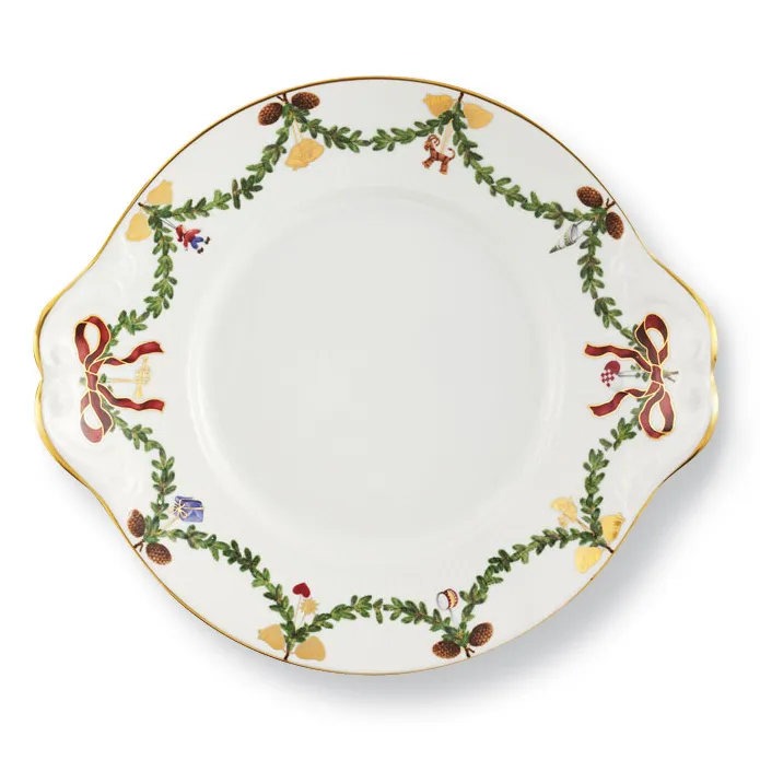 Star Fluted Christmas tallerken, 27 cm Royal Copenhagen