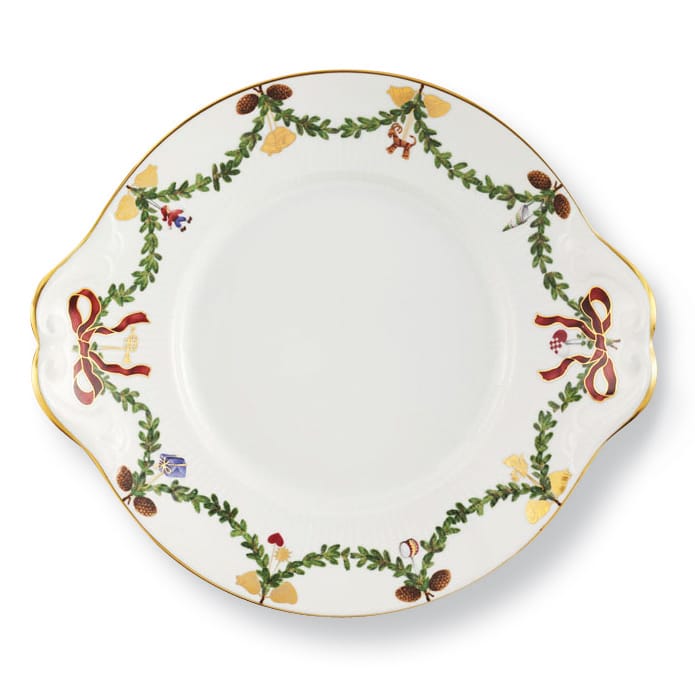 Star Fluted Christmas tallerken - 27 cm - Royal Copenhagen