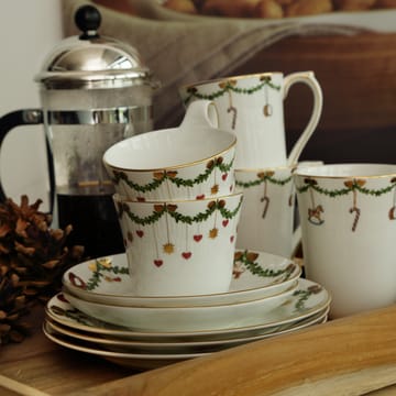 Star Fluted tallerken jul - Ø 19 cm - Royal Copenhagen