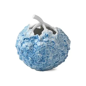 The art of giving flowers hortensiavase - lyseblå - Royal Copenhagen