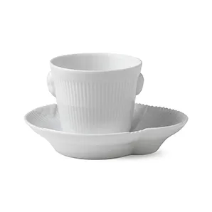 White Elements espressokopp - 10 cl - Royal Copenhagen
