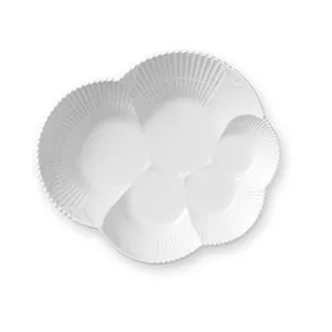 White Elements serveringsfat, Diameter 19,3 cm Royal Copenhagen