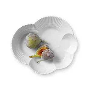 White Elements serveringsfat, Diameter 19,3 cm Royal Copenhagen