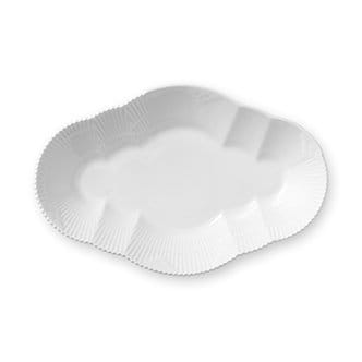 White Elements serveringsfat - Diameter 23 cm - Royal Copenhagen