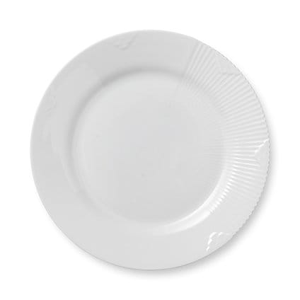 White Elements tallerken - Diameter 22 cm - Royal Copenhagen