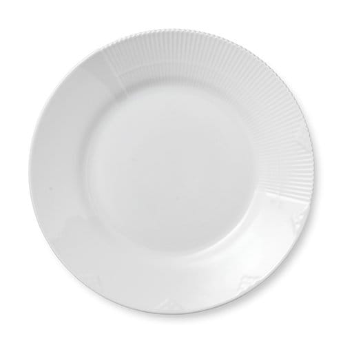 White Elements tallerken - Diameter 26 cm - Royal Copenhagen