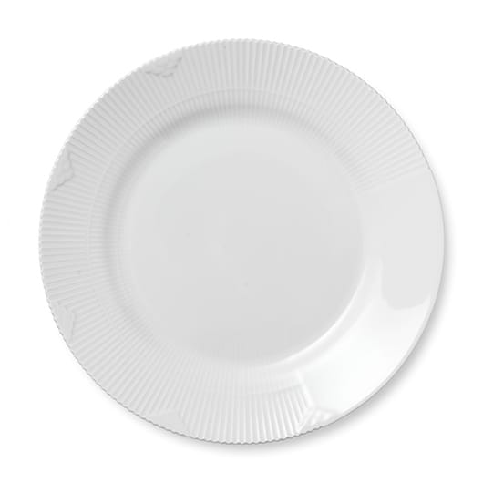 White Elements tallerken - Diameter 28 cm - Royal Copenhagen