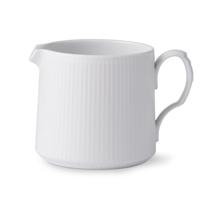 White Fluted Half Lace modern kanne - 70 cl - Royal Copenhagen