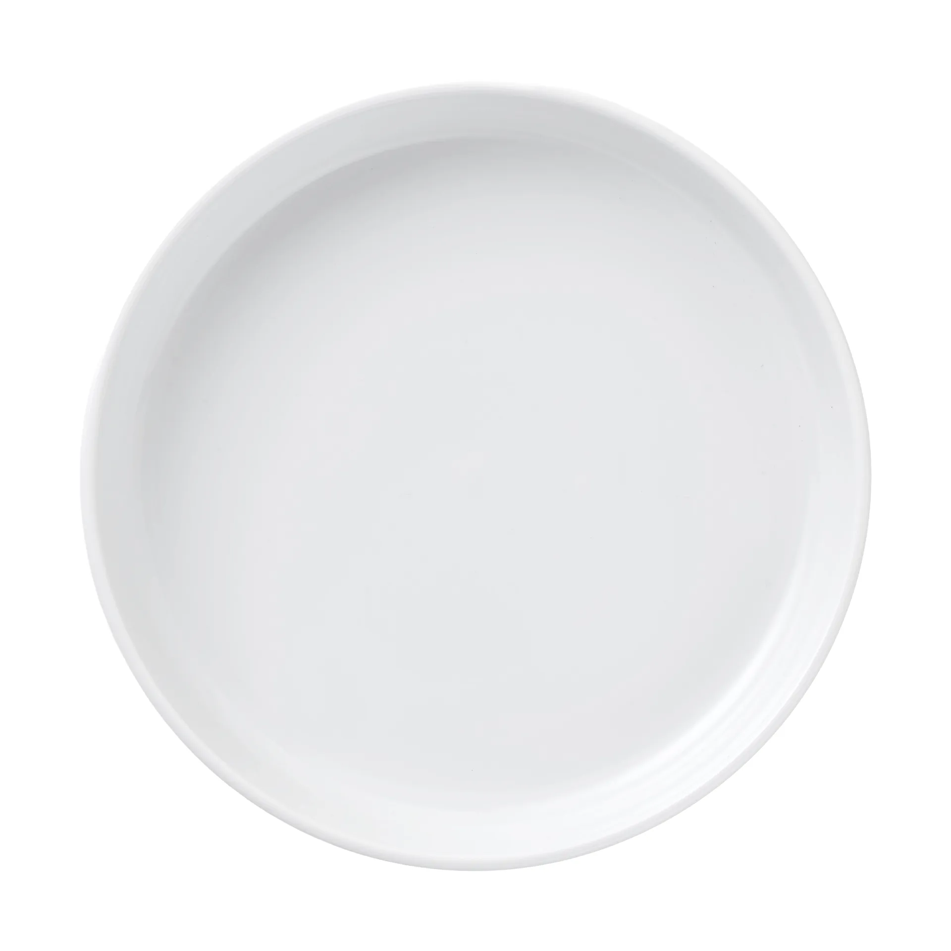 White Fluted ildfast form Ø27 cm, White Royal Copenhagen