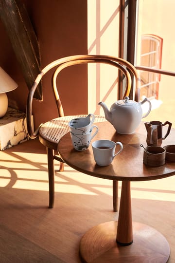 White Fluted kopp med høyt håndtak - 25 cl - Royal Copenhagen