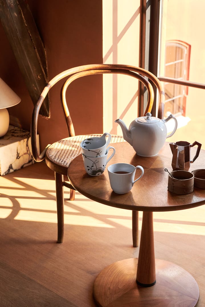White Fluted kopp med høyt håndtak, 25 cl Royal Copenhagen
