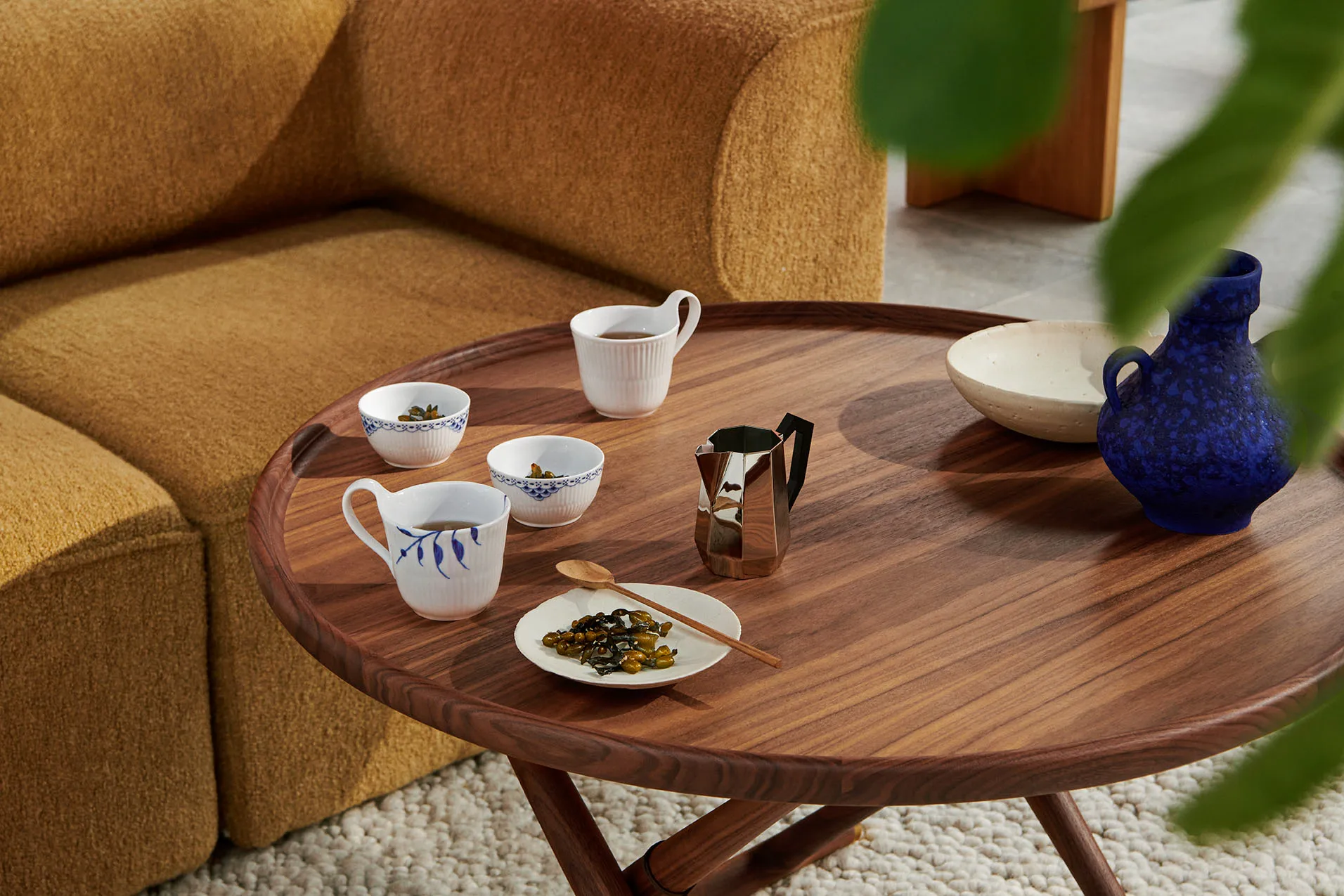 White Fluted kopp med høyt håndtak, 25 cl Royal Copenhagen