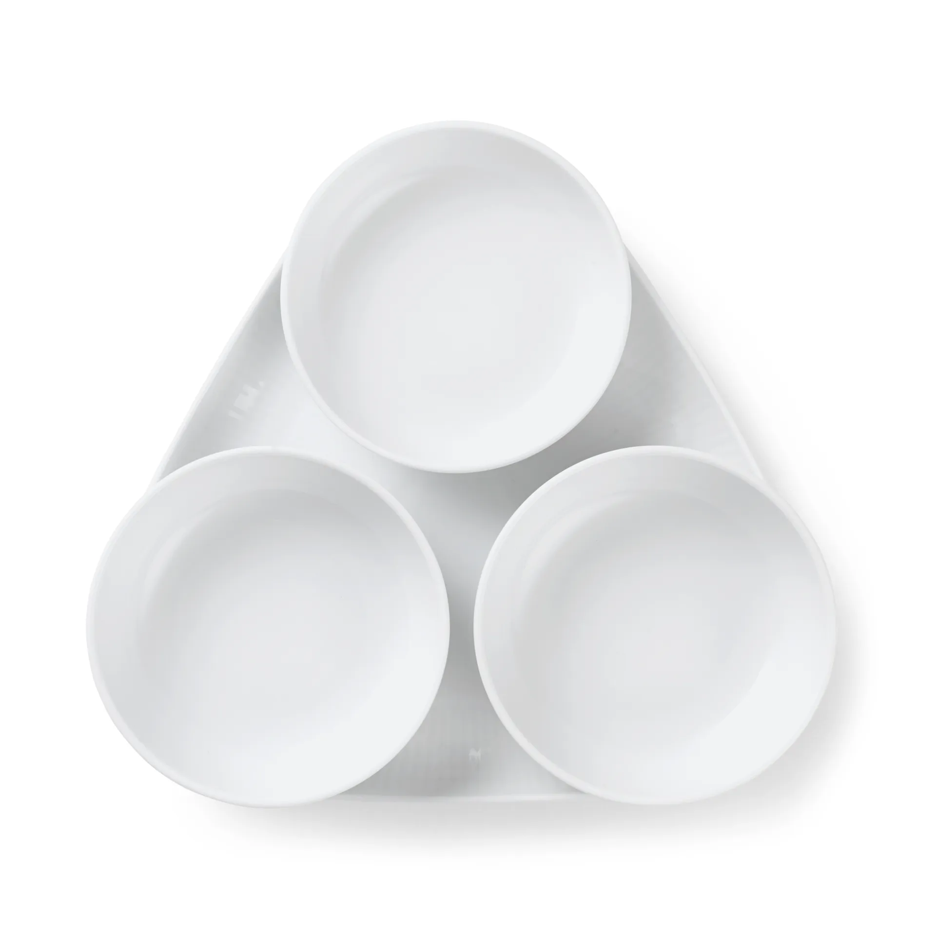 White Fluted serveringssett 4 deler, Hvit Royal Copenhagen