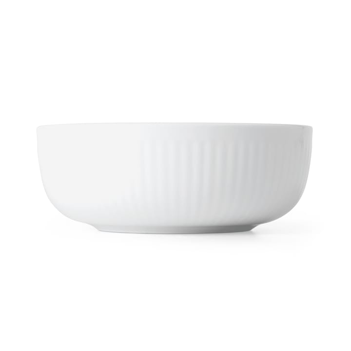 White Fluted serveringssett 4 deler - Hvit - Royal Copenhagen