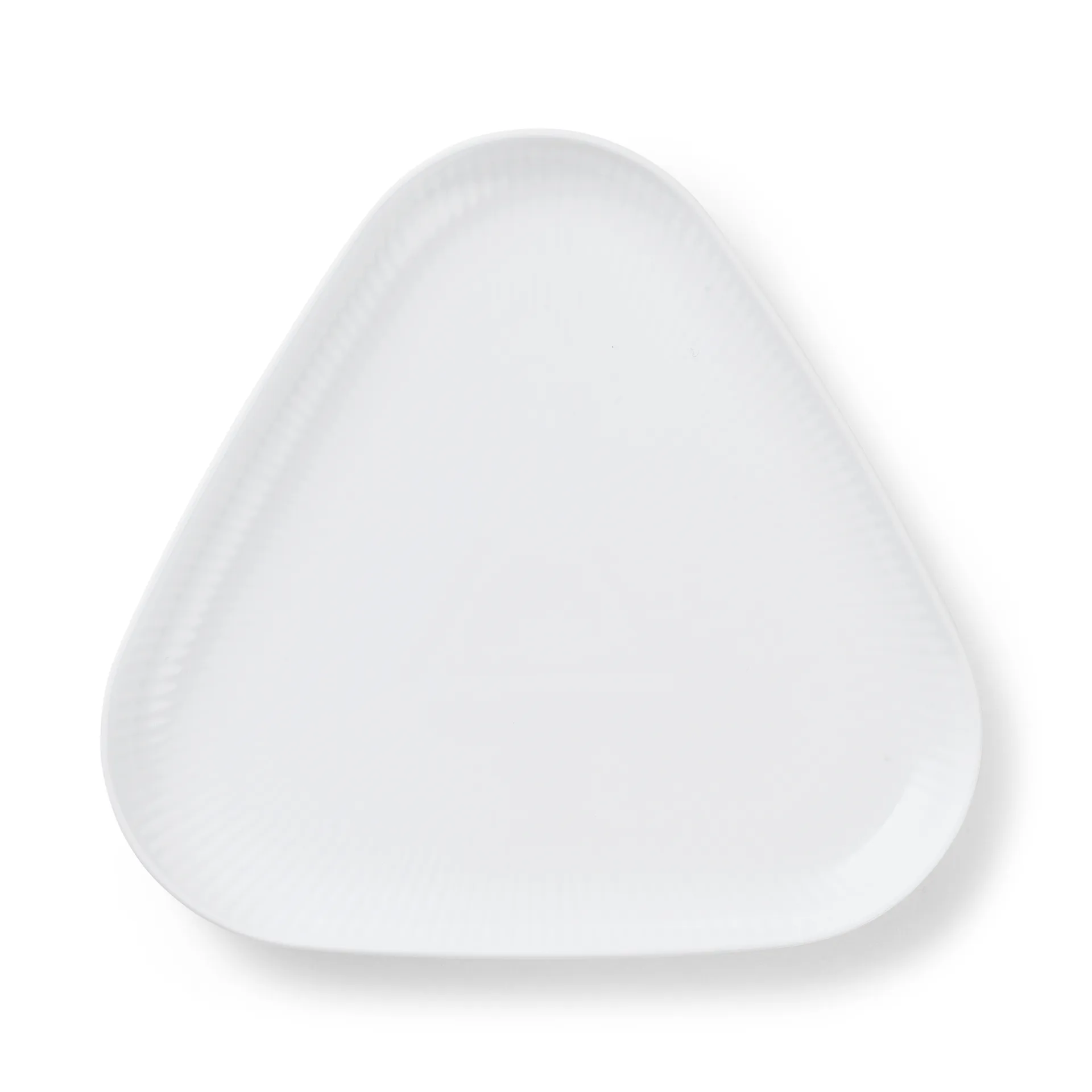 White Fluted serveringssett 4 deler, Hvit Royal Copenhagen