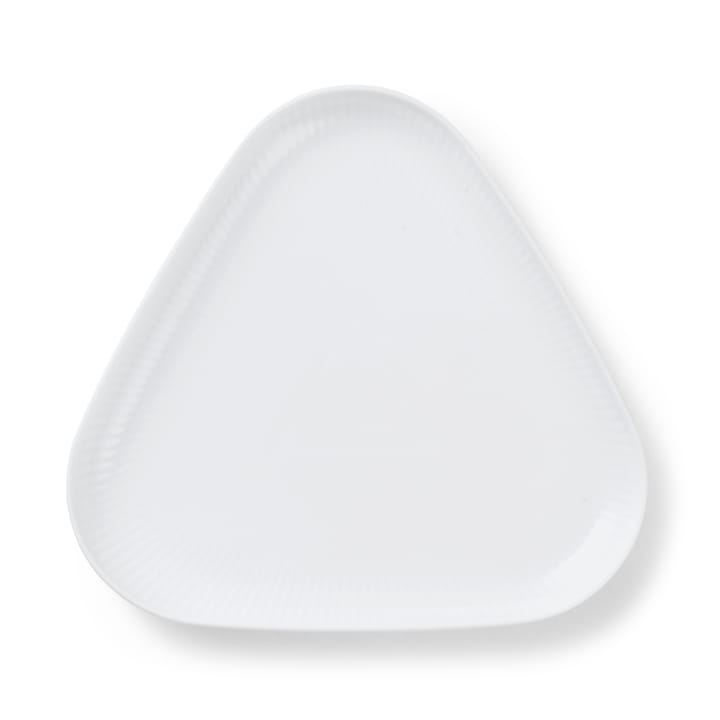 White Fluted serveringssett 4 deler - Hvit - Royal Copenhagen