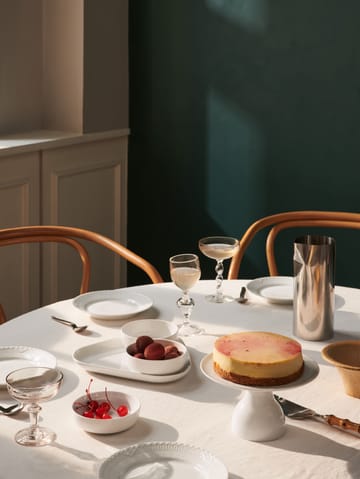 White Fluted serveringssett 4 deler - Hvit - Royal Copenhagen