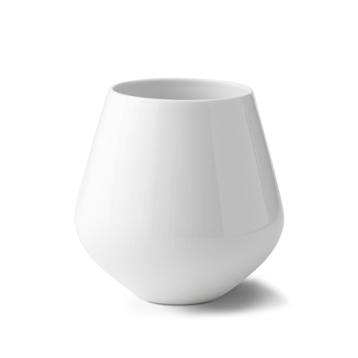 Bilde av Royal Copenhagen White Fluted vase 205