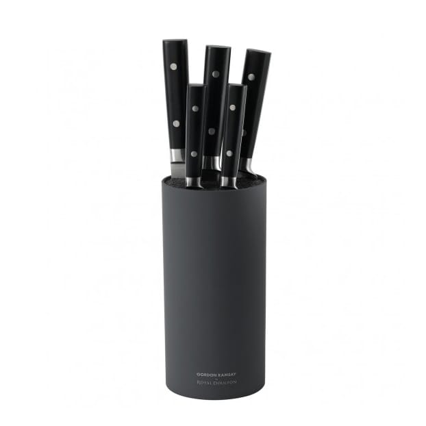 Gordon Ramsey knivblokk, 5 deler Royal Doulton