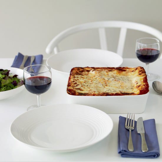 Maze middagstallerken 28 cm, hvit Royal Doulton