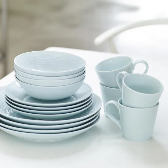 Maze tallerken 22 cm, blå Royal Doulton