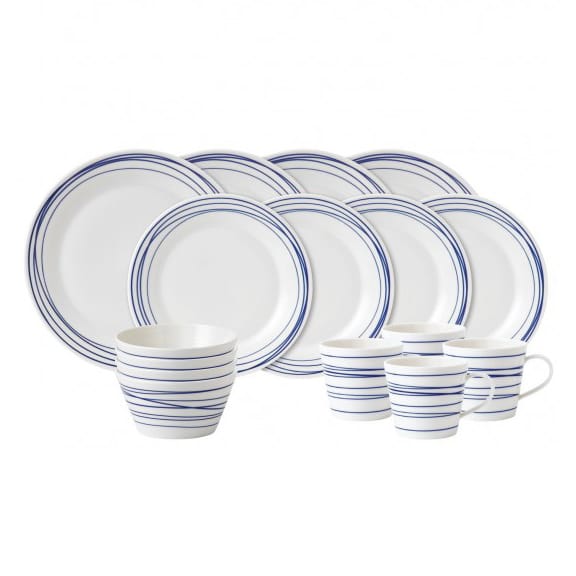 Pacific tallerken 16 deler - lines - Royal Doulton