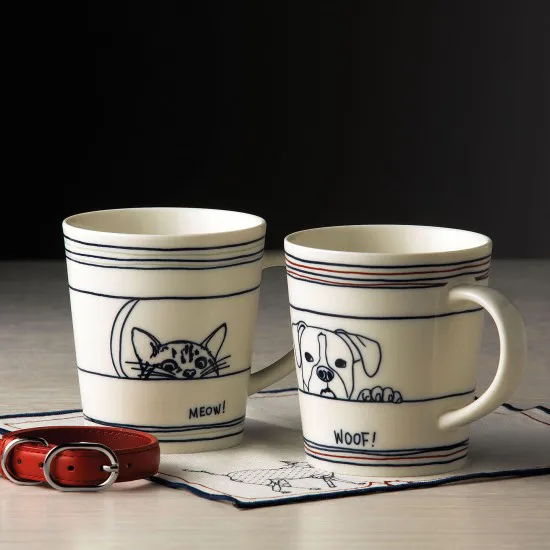 Royal Doulton Ellen DeGeneres Spring kopp, cat Royal Doulton