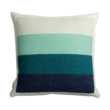 Åsmund bold pute 50x50 cm - Red-turquoise - Røros Tweed