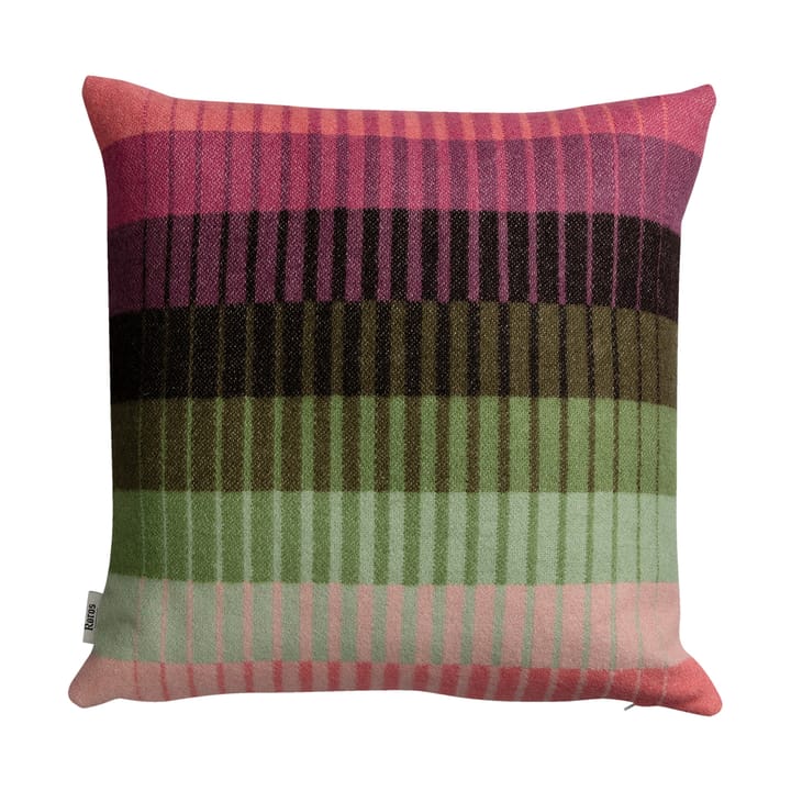 Åsmund gradient pute 50x50 cm - Pink-green - Røros Tweed