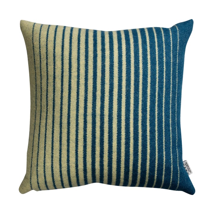 Åsmund gradient pute 50x50 cm, Yellow-blue Røros Tweed