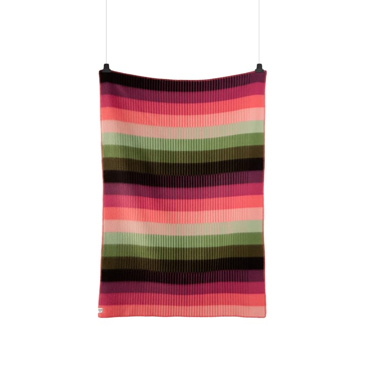 Åsmund gradient teppe 135x200 cm - Pink-green - Røros Tweed