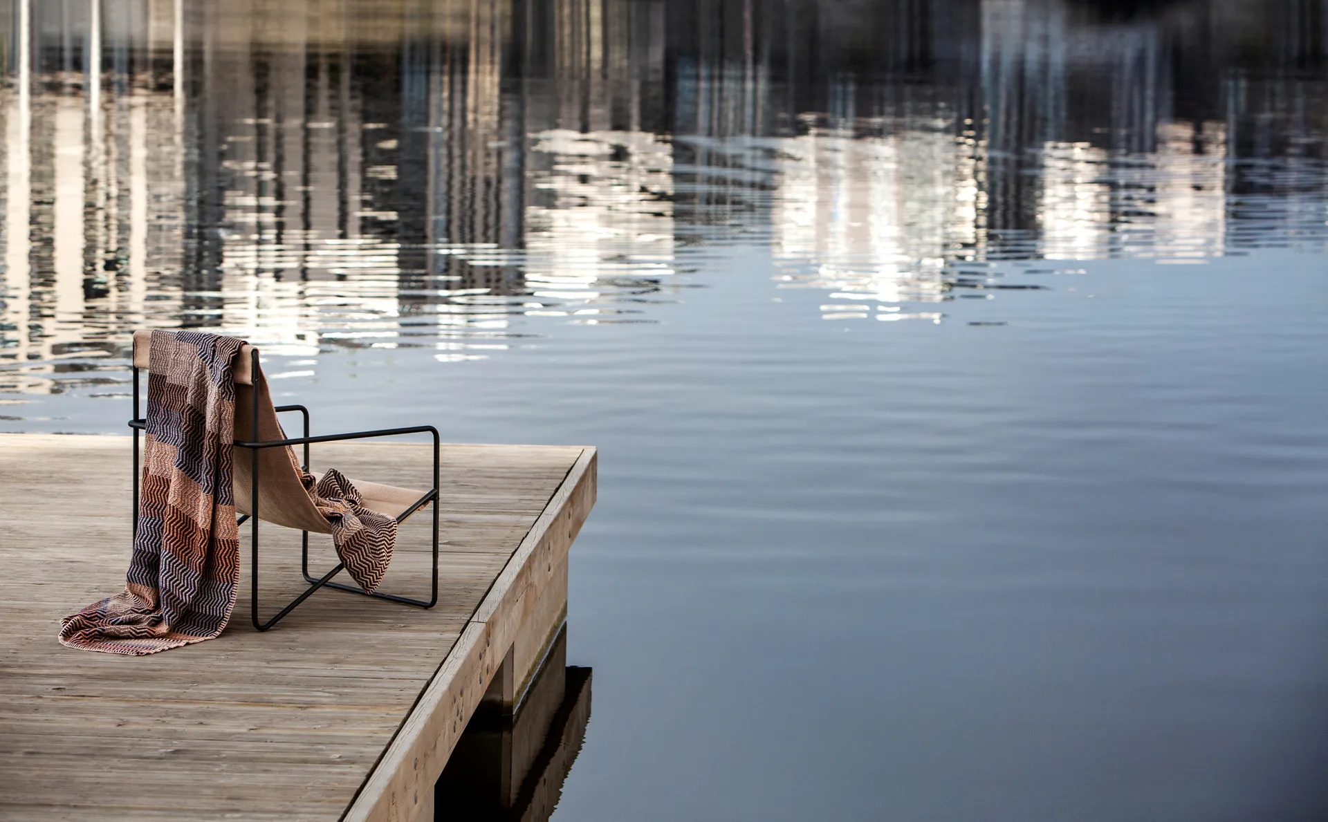 Fri teppe 150x200 cm, By the fire Røros Tweed